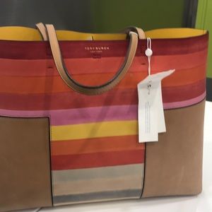 Authentic Tory Burch tote. No two alike ...